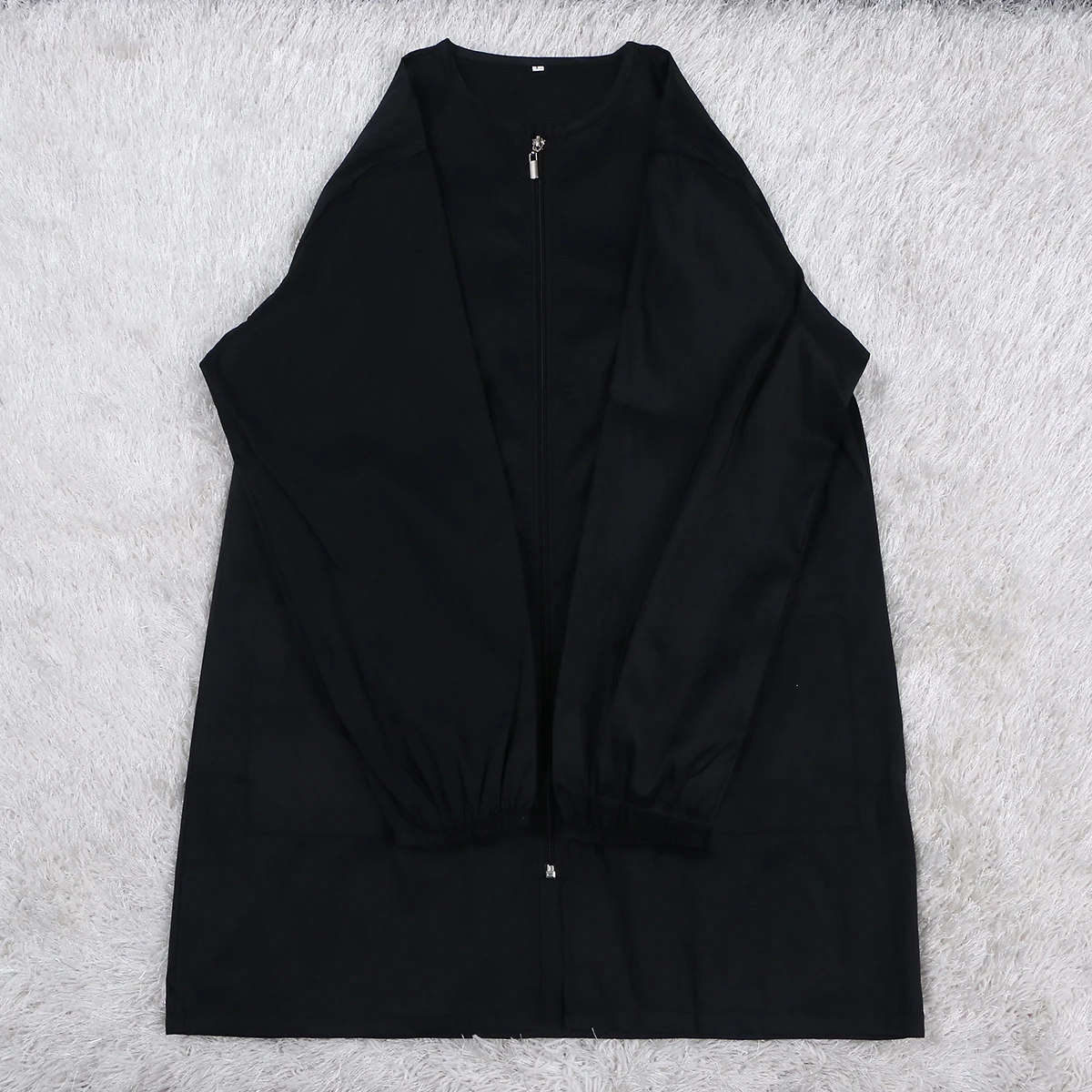 

Waterproof Hairdressing Cape Salon Gown Black Apron SPA Clothes Premium Material Comfortable Use Pocket Storage