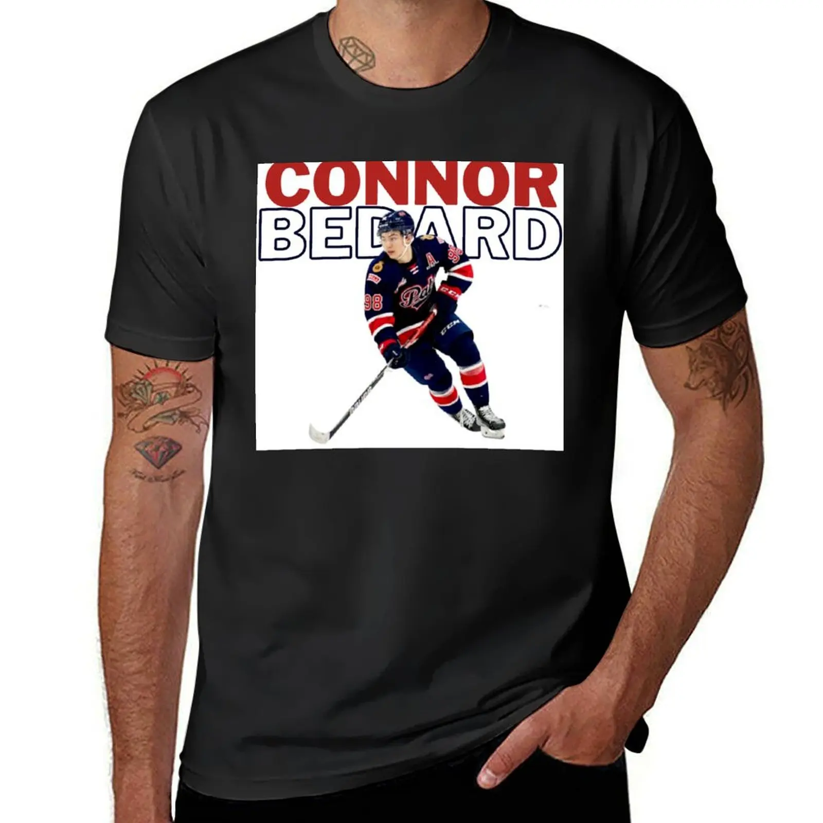 

Connor Bedard T-Shirt graphics customs Aesthetic clothing customizeds men clothings