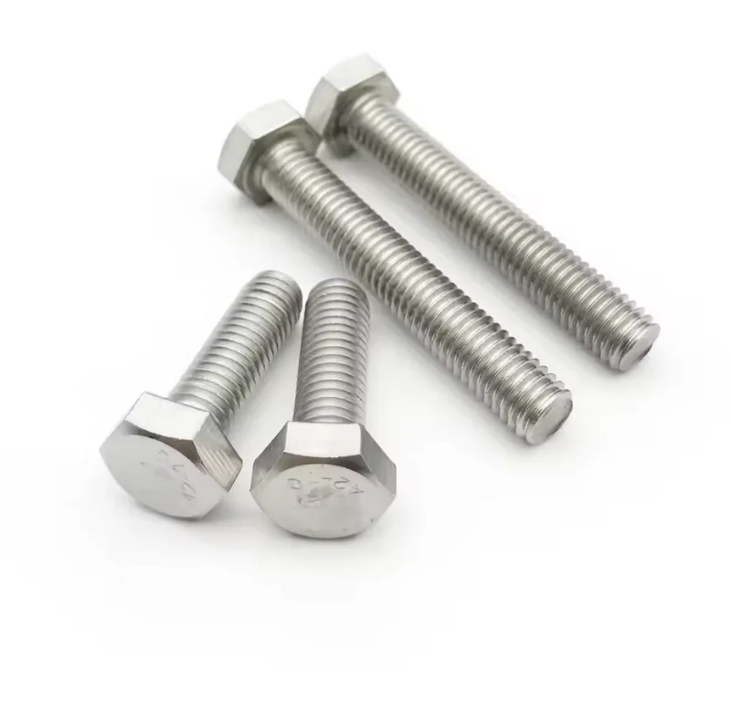 M8 M10 M12 M14 A2-70 304 Stainless Steel External Hex Screw Outer Hexagon Bolt
