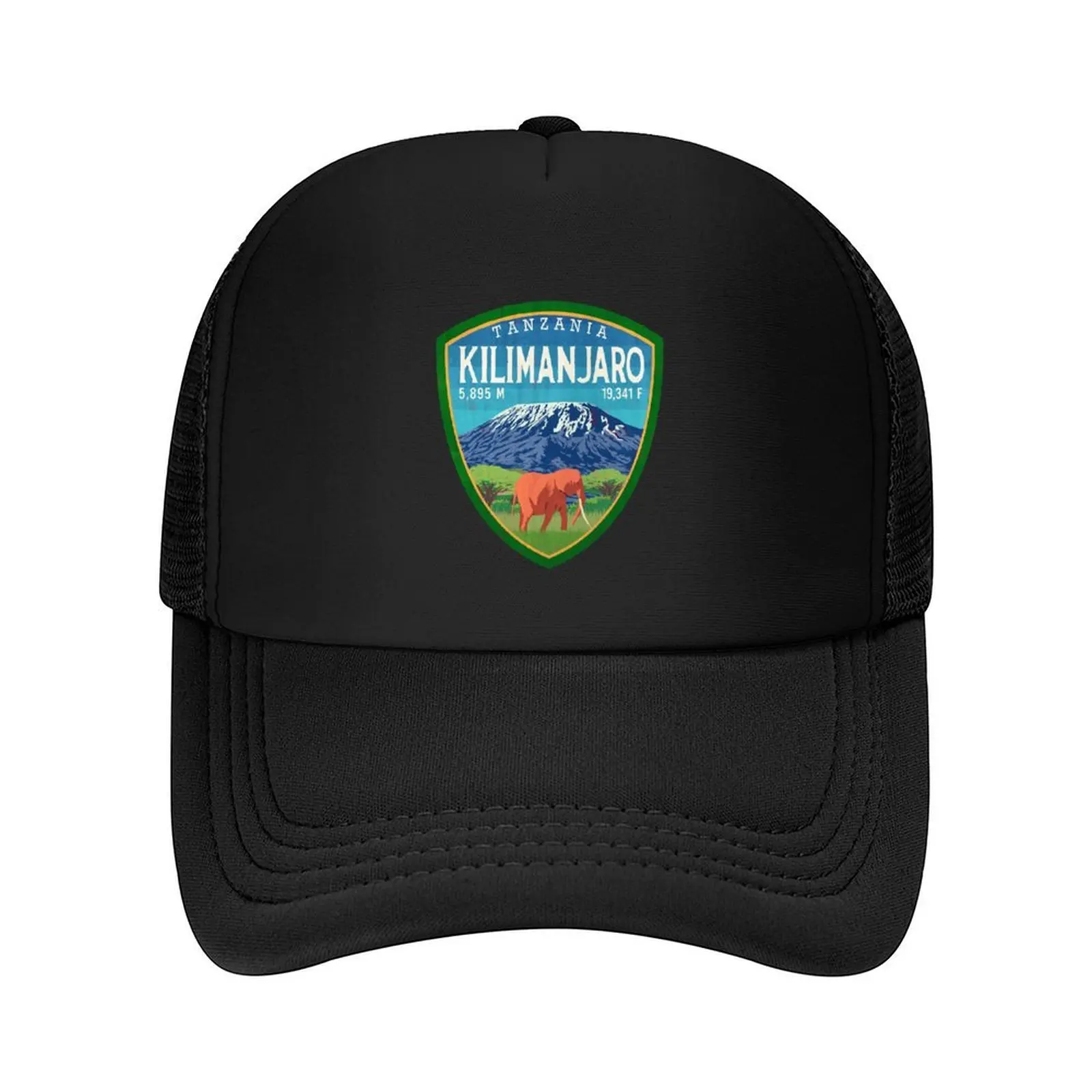 

Mt Kilimanjaro Vintage Emblem V01 Baseball Cap Luxury Hat Anime Hat Icon Hat Baseball Cap Female Men's