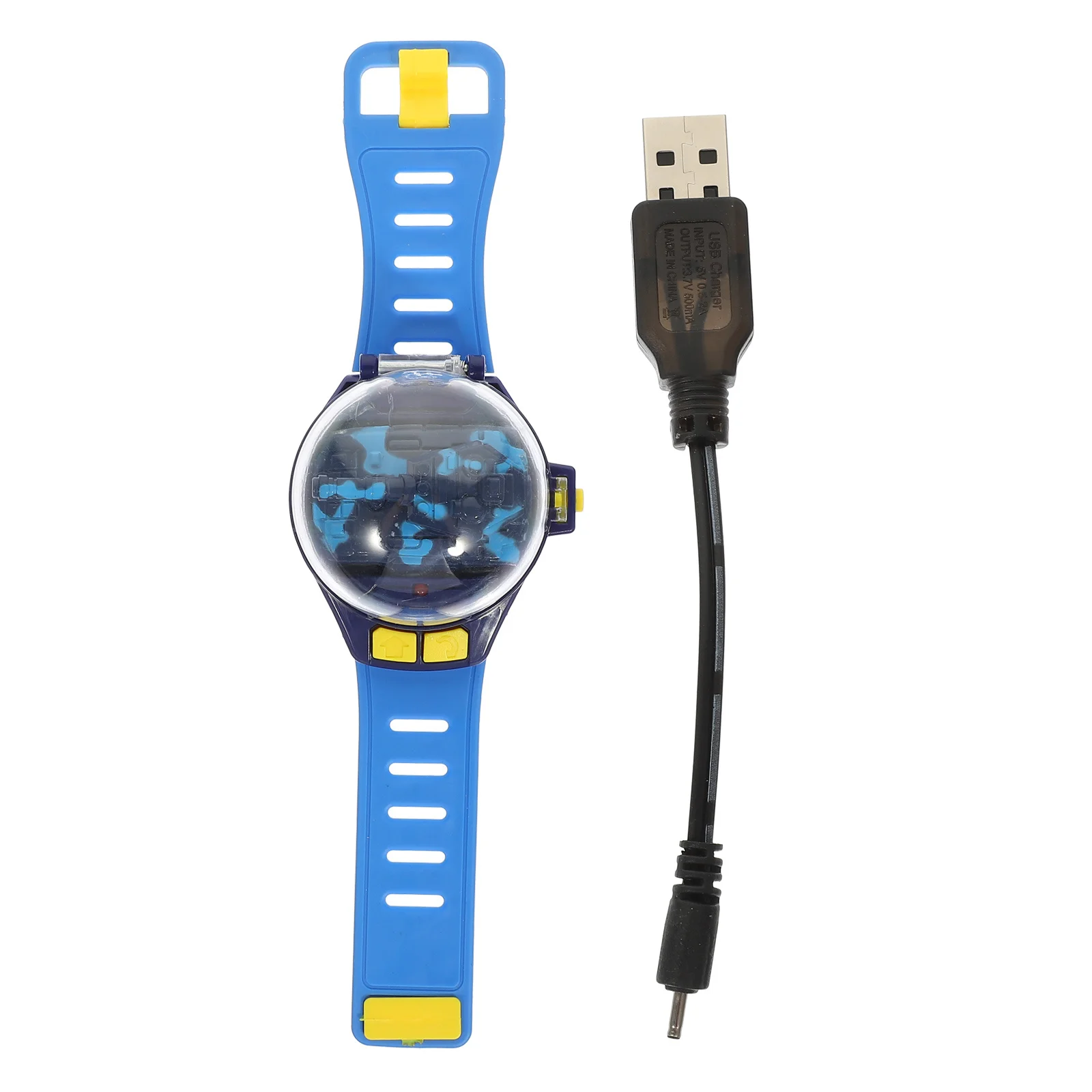 1 مجموعة ساعة التحكم عن بعد للأطفال Rc سيارة قابلة للشحن سباق كهربائي ألعاب صغيرة سباق السيارات لعب ساعة خزان التحكم #2