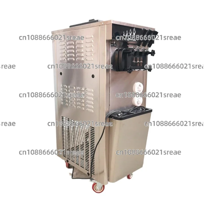 

Commercial Stainless Steel 3 Flavor Soft Ice Cream Machine Low-cost Sale Of Taylor Soft Ice Cream Machine 25L / H vertical