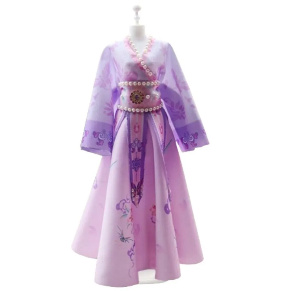 Chinese Style Children Toys Creative Cloth High-quality Wear Doll Hanfu Clothes Production Material Package