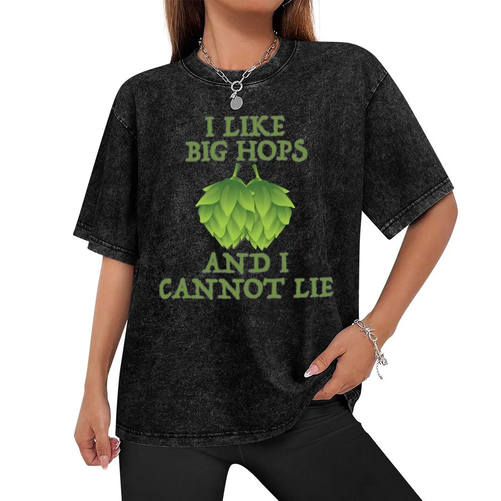 I Like Green Hops and I Cannot Lie T-Shirt quick-drying plus size clothes Men's t shirts