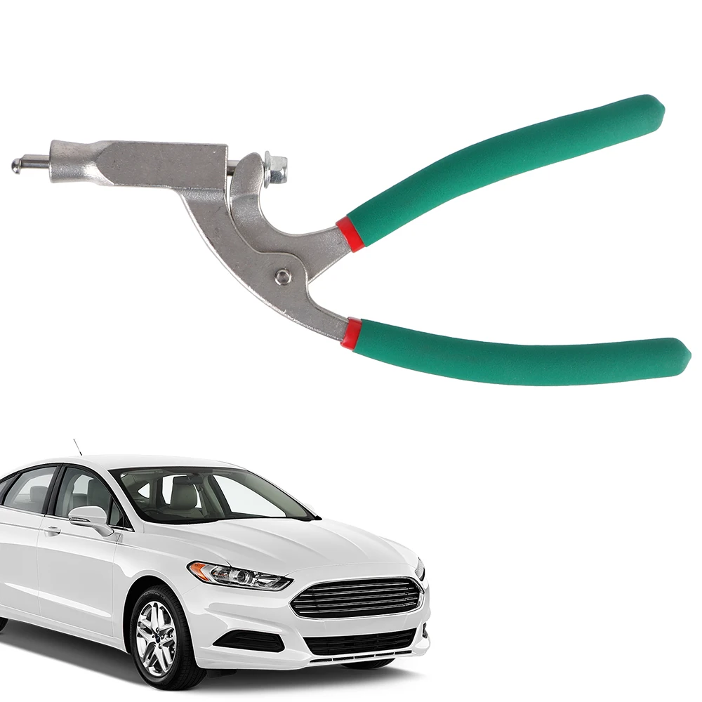 Kit di riparazione ammaccature senza vernice per parafango pinze per rifinire i bordi dell'auto strumenti per la riparazione della carrozzeria strumento per la riparazione dei bordi strumento per pinza a foro piatto Clip per auto