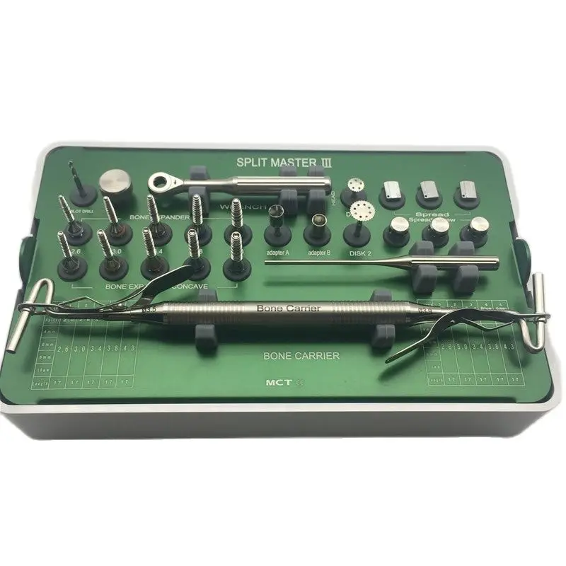 Promotion CE Approved Korea Original MCT SSM-03 Split Master III Bone Expander & Bone Crester Kit