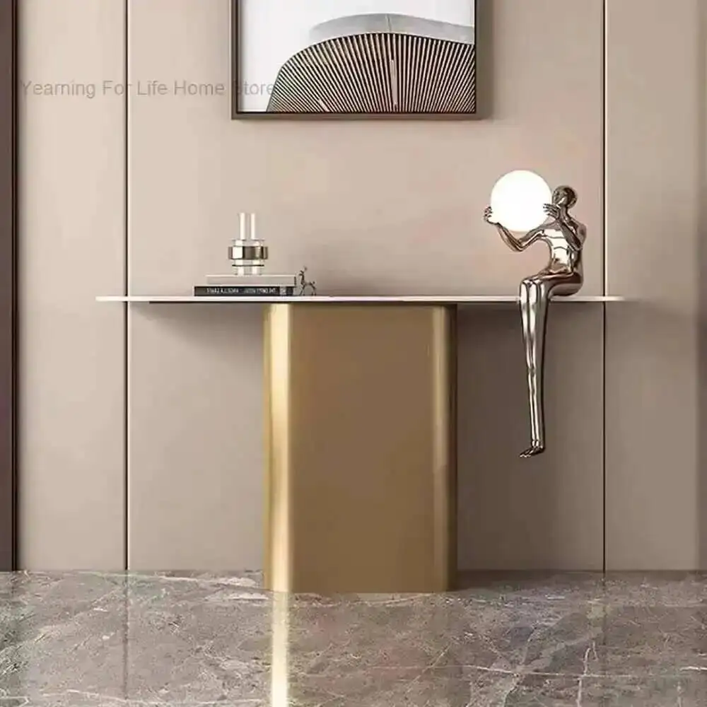 

Luxury Modern Console Table Classic Trendy Aesthetic Unique Console Table Elegant Design Wohnzimmer Tisch Living Room Furniture