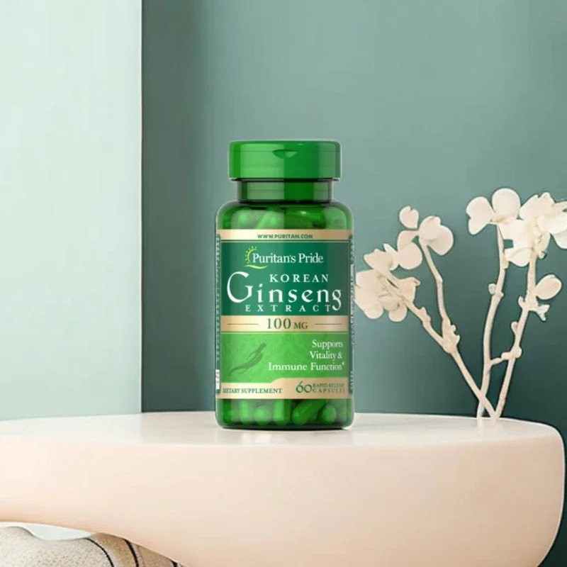 Ginseng capsule can relieve physical fatigue, balance the immune system and help reduce the damage of free radicals