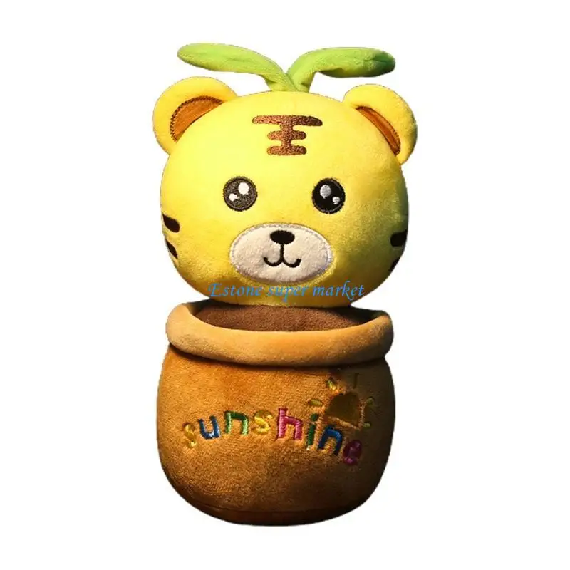 090B 20cm/8inch Plush Pillow Cartoon Stuffed Animal with Soft Smooth for Touch Feelin