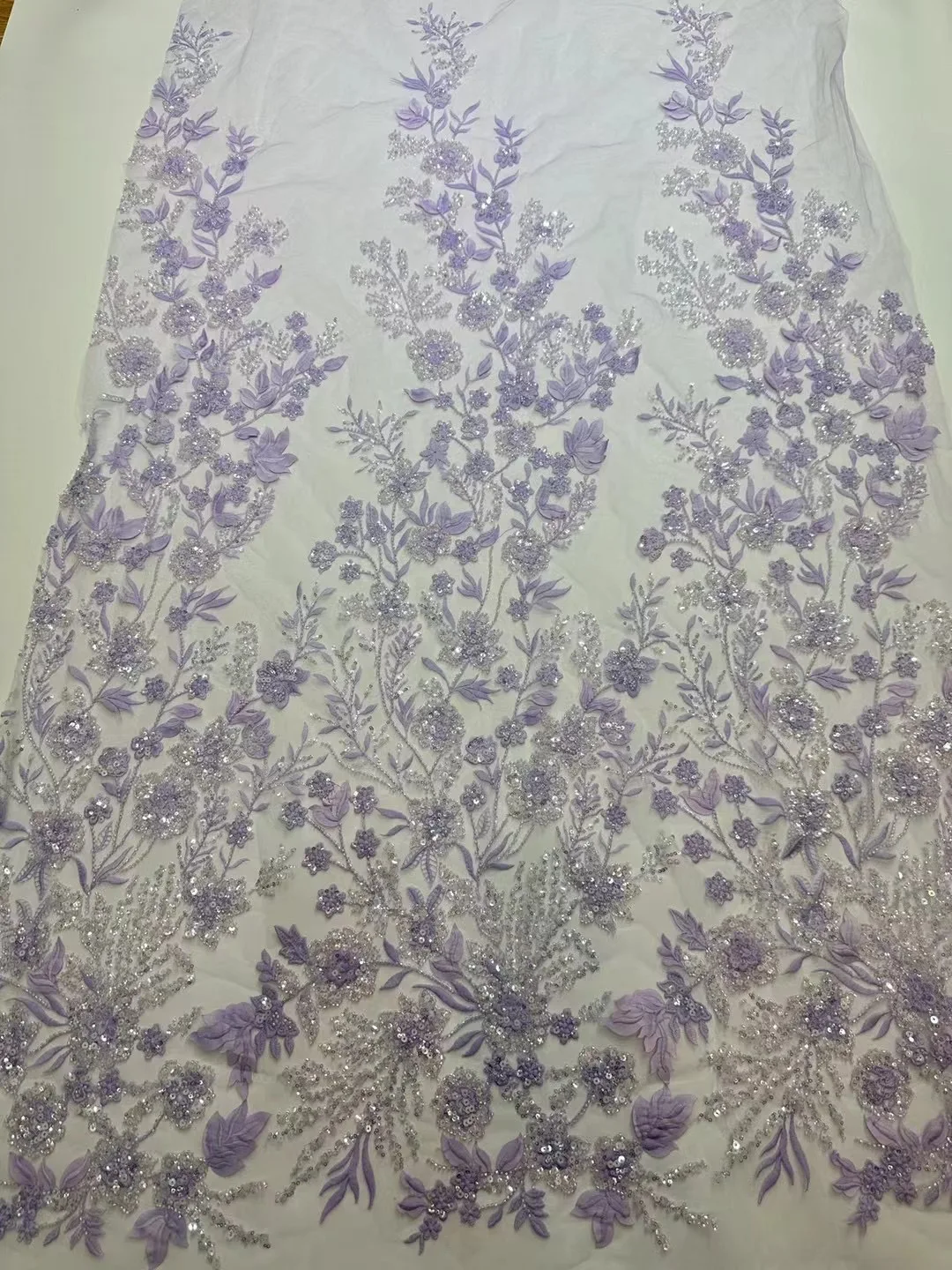 French luxury net chiffon lace fabric, African high-quality net sequined embroidered lace fabric, Nigerian dress sewn