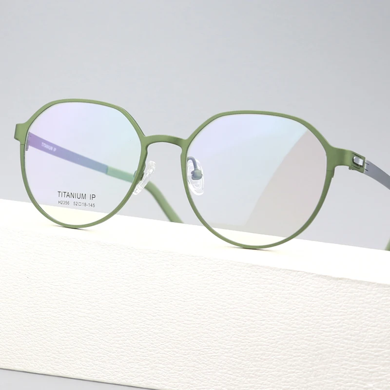

Fashion Men Women Glasses Frame Prescription Women Ultralight Titanium Optical Myopia Eyeglasses Frames Eyewear