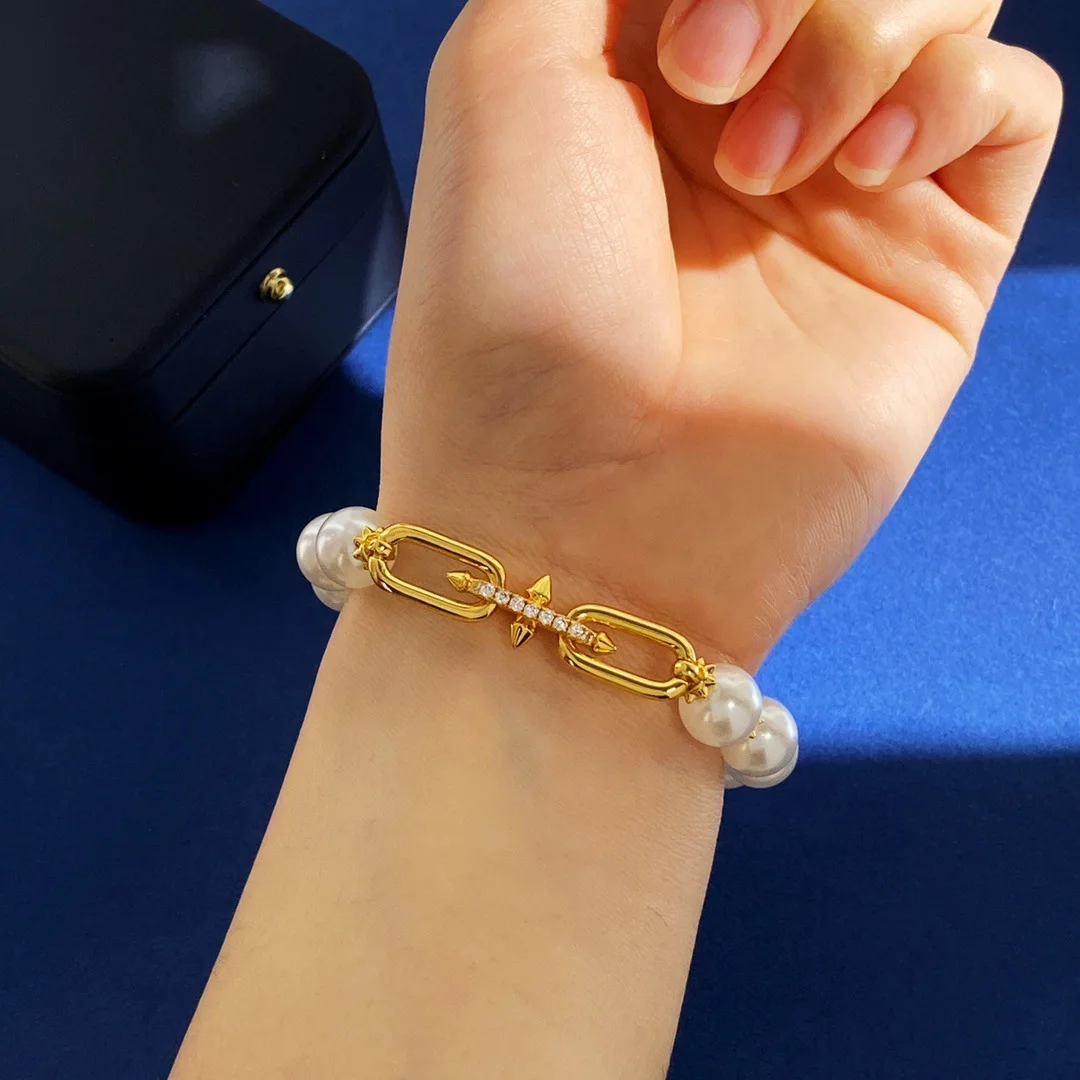 1pc Copper Gold-plated Four-point Star Inlaid Zirconium Chain Buckle Necklace Bracelet Connecting Buckle DIY Jewelry Accessories