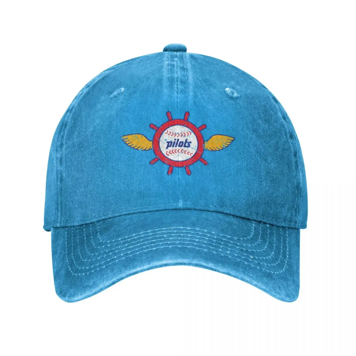 Seattle Pilots Vintage Sports Team Baseball Cap Golf Hat Streetwear Hiking Hat Luxury Woman Cap Men'S