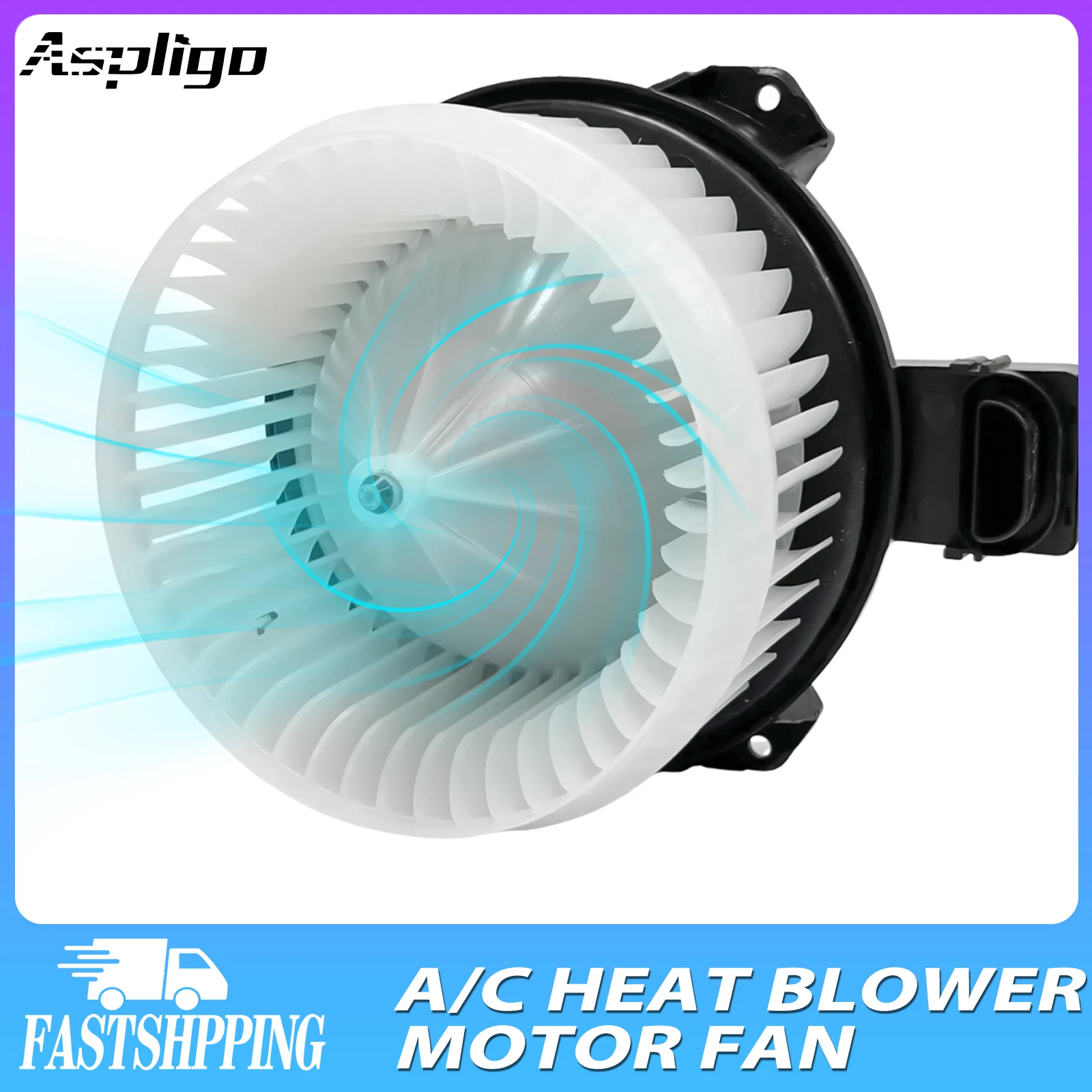 

Aspligo Air Conditioner Blower Motor Fan For Pontiac Vibe All/For Scion tC All/For Toyota Corolla All/Base Sedan 4-Door/RAV4 All