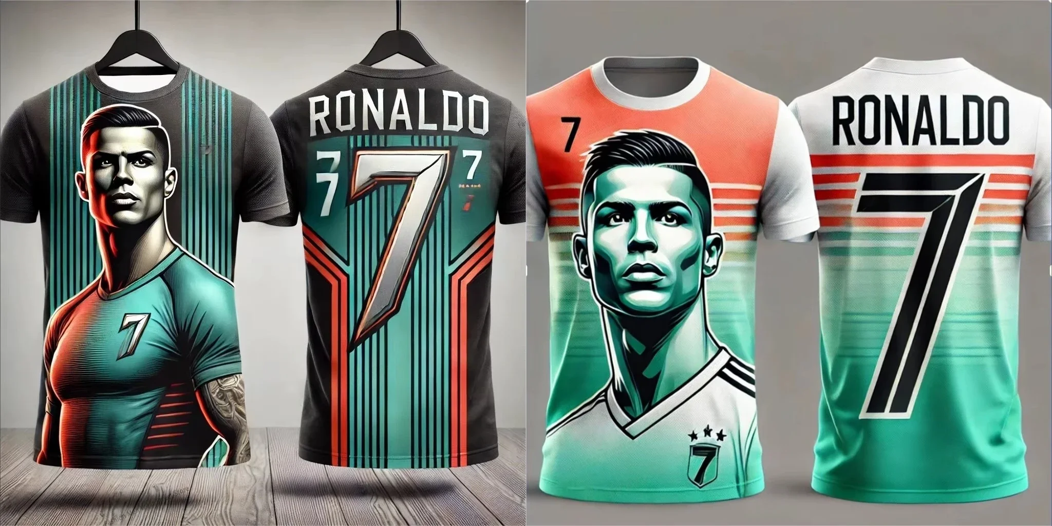 

Summer Men T-shirt Women T-shirt Ronaldo Football Jersey No 7 3d Print Men Short Sleeve Men T-Shirt Adult Kid Jerseys T-shirt