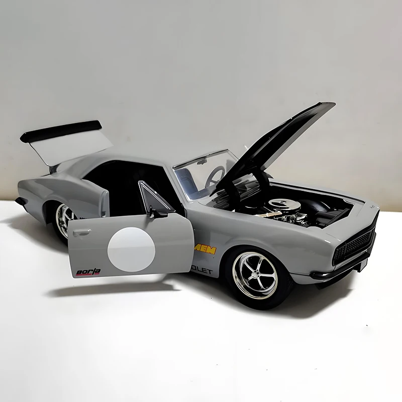 

JADA 1:24 Camaro 1967, легкосплавный автомобиль, литье под давлением и игрушечный транспорт, модель автомобиля, миниатюрная масштабная модель автомобиля для детей