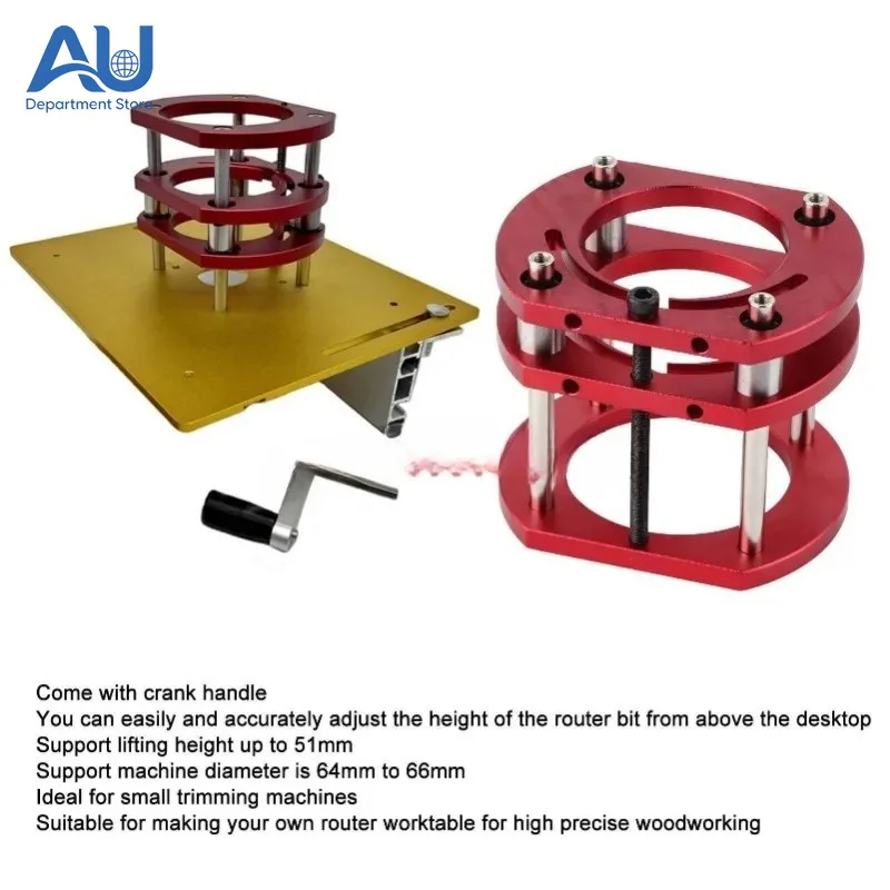 Sturdy Router Table Support Base Multifunctional Woodworking Clamping Table System
