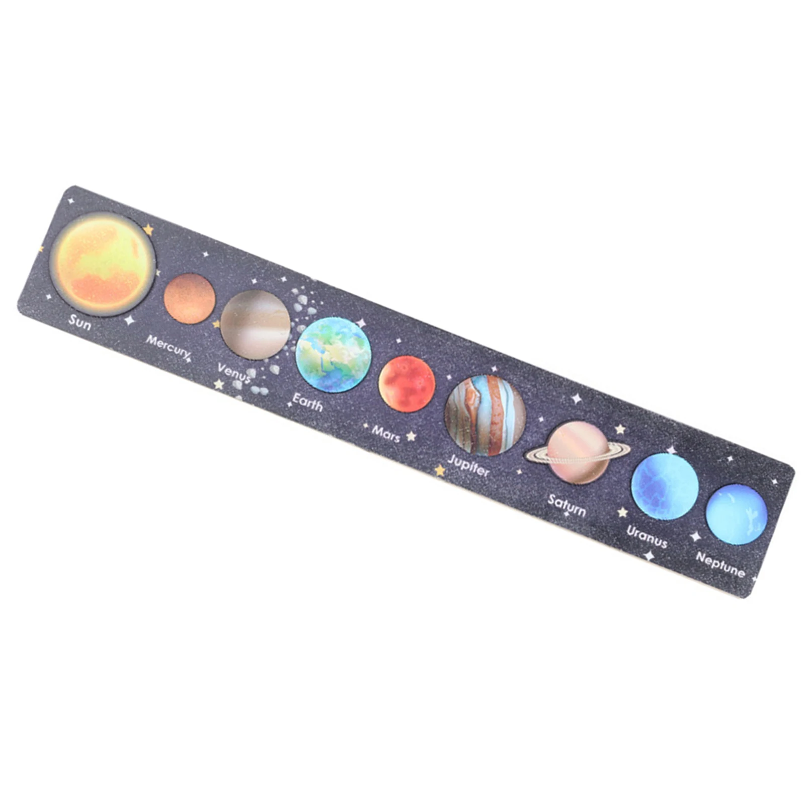 Puzzle planétaire à huit planètes, jouet éducatif assorti cognitif