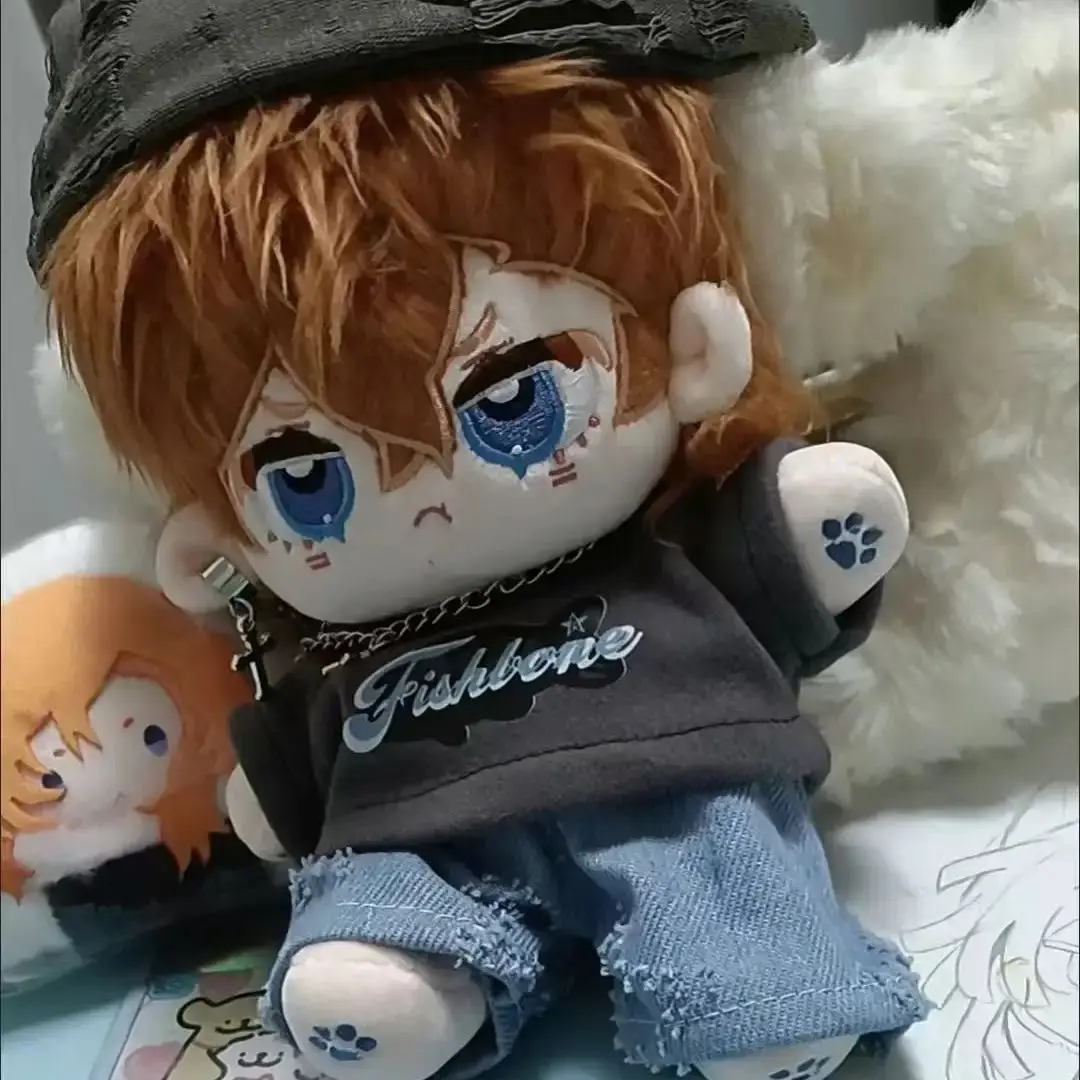 

Hot 20cm Genshin Impact Chopping Rain Cotton Doll Plush Figure Game Peripheral Dressing Dolls Cute Girl Birthday Creative Gifts