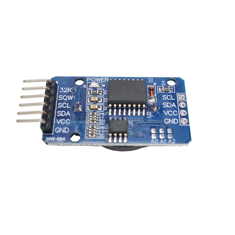 (Módulo de relógio RTC sem bateria) DS3231 AT24C32, alta precisão com compensação de temperatura, interface IIC para Arduino e Raspberry Pi.