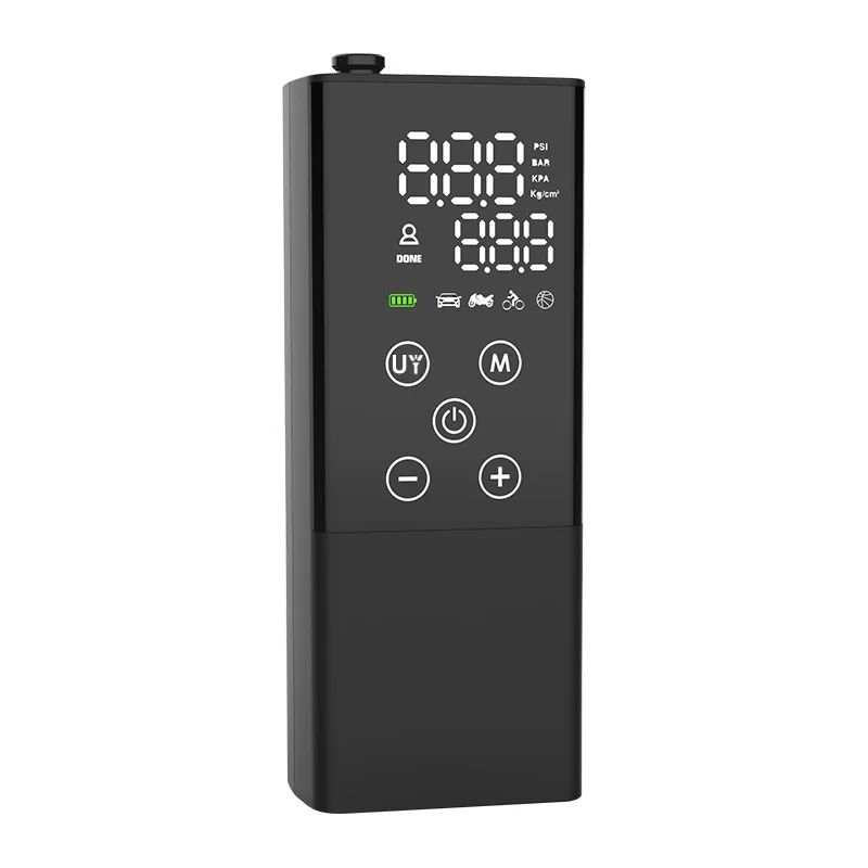 

Full-screen touch wireless air pump, mini portable car tire electric car air pump