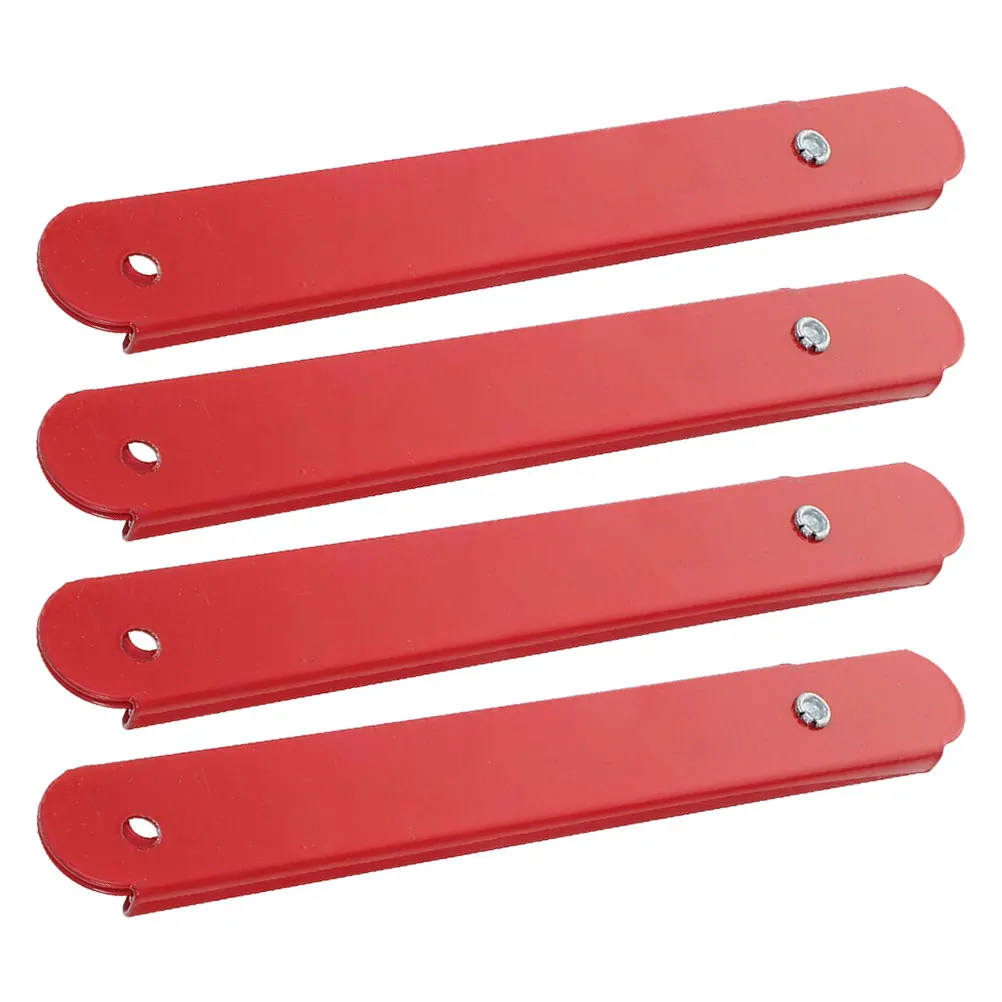 

4 Pcs Ladder Hinge Attachment Replacement Foldable Hinges Folding Attic Red Assembly Work