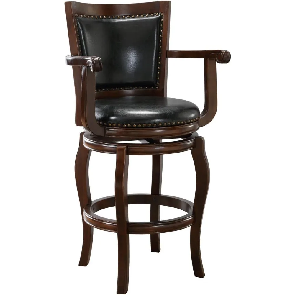 Jones 31 Swivel Bar Stool-Cappuccino, 29-Inch, 1-Pack