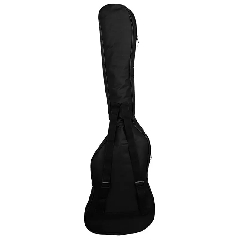 

【SPECIAL】For Audio Accessories Backpack Black Waterproof Oxford Cloth Bass Bag Featuring Double Shoulder Straps Padded Soft Case