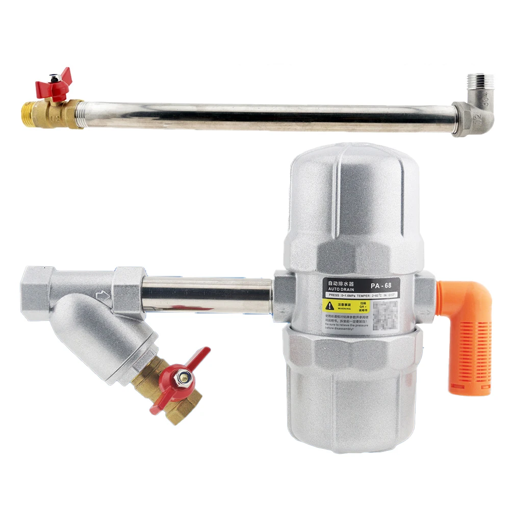 Pneumatic Drain Valve  for Air Receiver & Air Compressor, Automatic Drain Valve & Water Release Valve for Air Pump