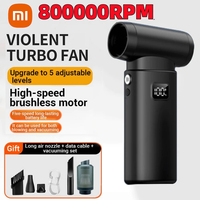Xiaomi Turbo Jet Blower 800000RPM Brushless Motor Powerful Air Blower Dust Cleaner Handheld Super Violent Blower Thrust PC Tool