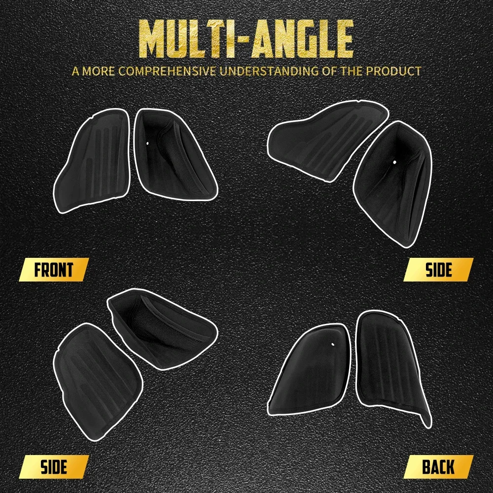 Motorcycle Faring Glove Boxes Compartment Liners Tool Box Storage Bag Insert Inner Pad For Harley Touring Road Glide FLTRX 15-Up - Image 2