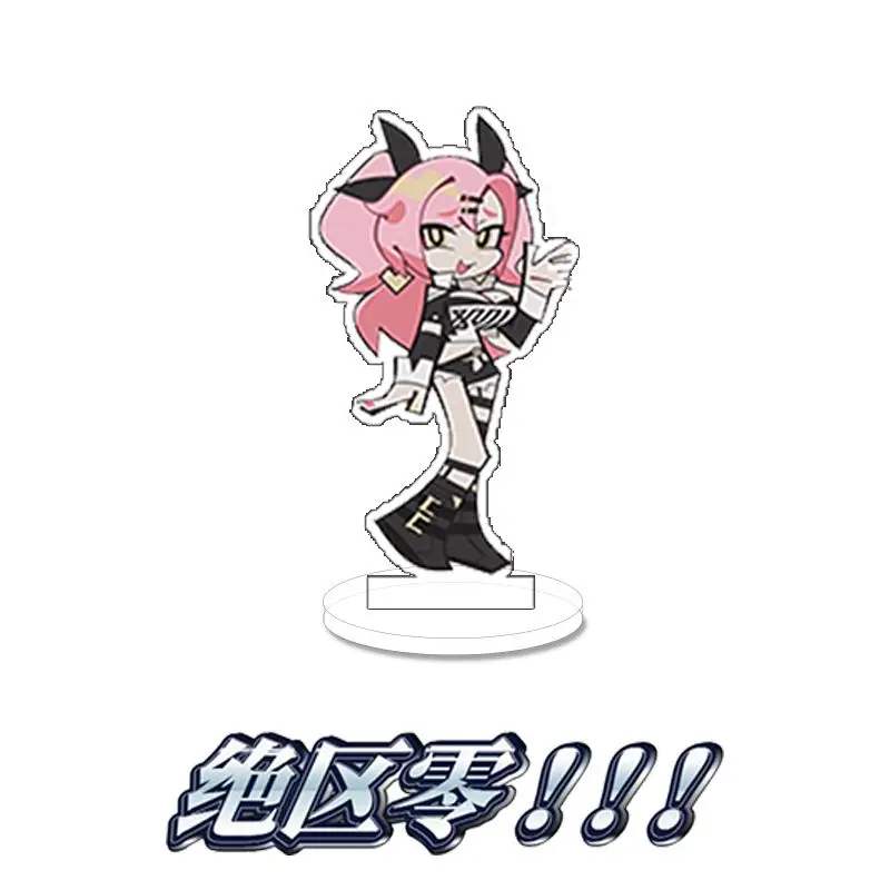 10cm Hot Game Zenless Zone Zero Nicole Demara Billy Kid Von Lycaon Acrylic Stand Model Plate Desk Decor Collection firend gift