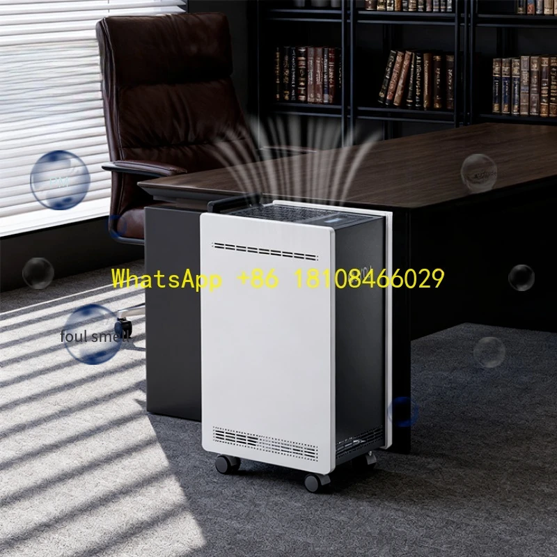 

Dual-Ion Sterilization Electronic LCD Display Medical Grade High Flow 1000 Cubic Meters/Hour Air Purifier
