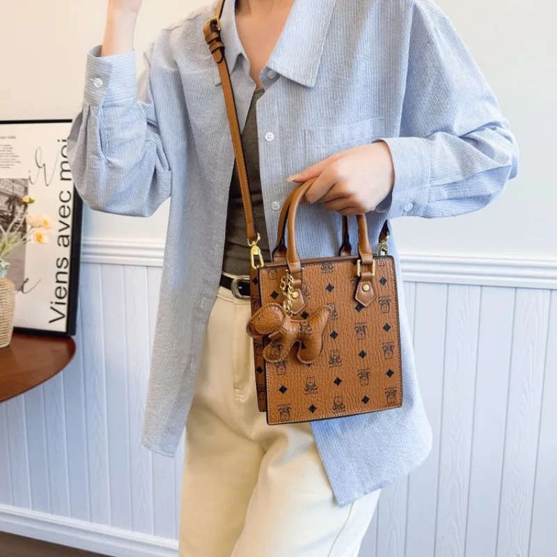 

Female Shoulder Bag PresbyopicPrinting Lightweight Retro Design Underarm Purse Fashion Work Travel Versatile Daily Use Hot Sale