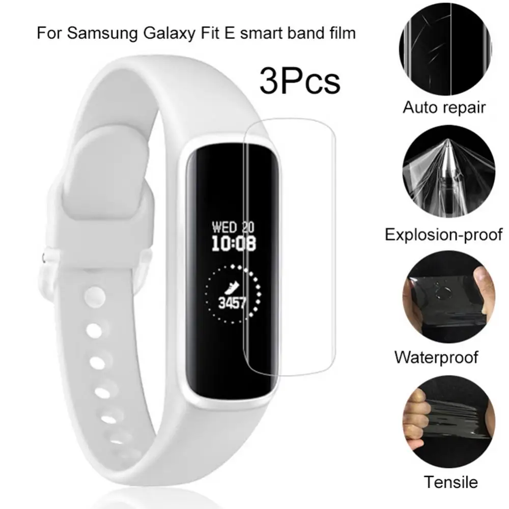 Protector 3Pcs Anti Scratch Smart Bracelet Screen Film for Galaxy Fit E