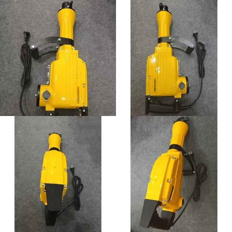 Heavy Duty Electric Demolition Hammer Single Function High Power for Engineering Construction Breaking Work