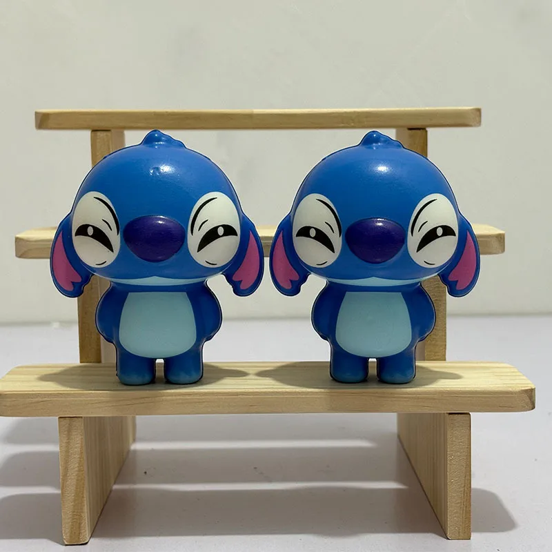 Disney Lilo & Stitch zabawki dekompresyjne Kawaii Cartoon Stitch model figurki lalka powolne odbicie zabawki antystresowe prezenty dla dzieci