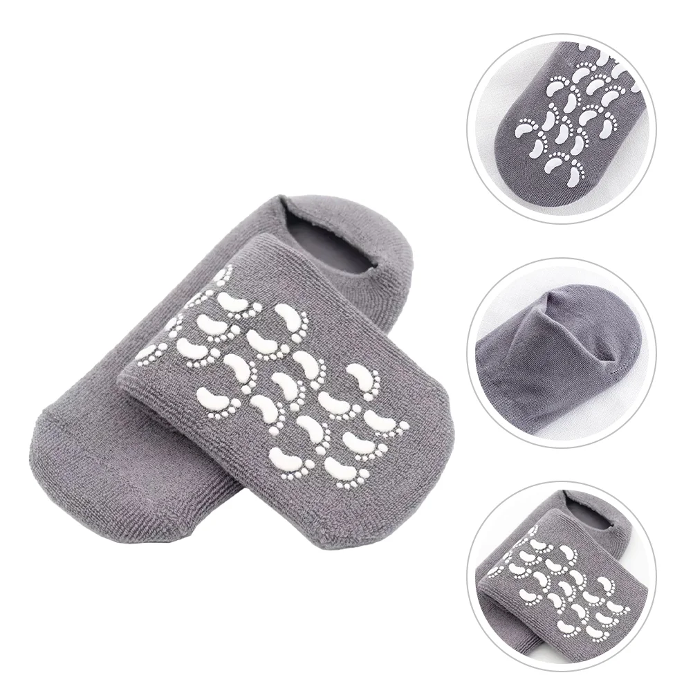 Moisturizing Foot Covers Socks for Women Feet Care Gel Cozy Repair Polyester Women's