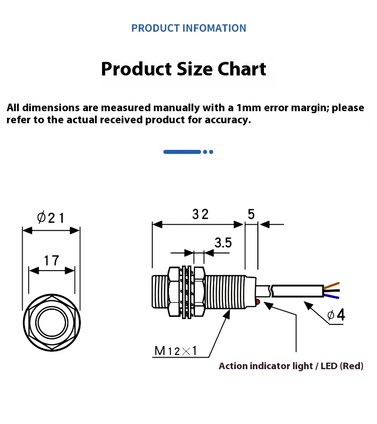قاعة الاستشعار NJK-5002C 5002A 5002B 5002D M12 الاستشعار المغناطيسي القرب التبديل التعريفي المغناطيس NPN PNP NO NC