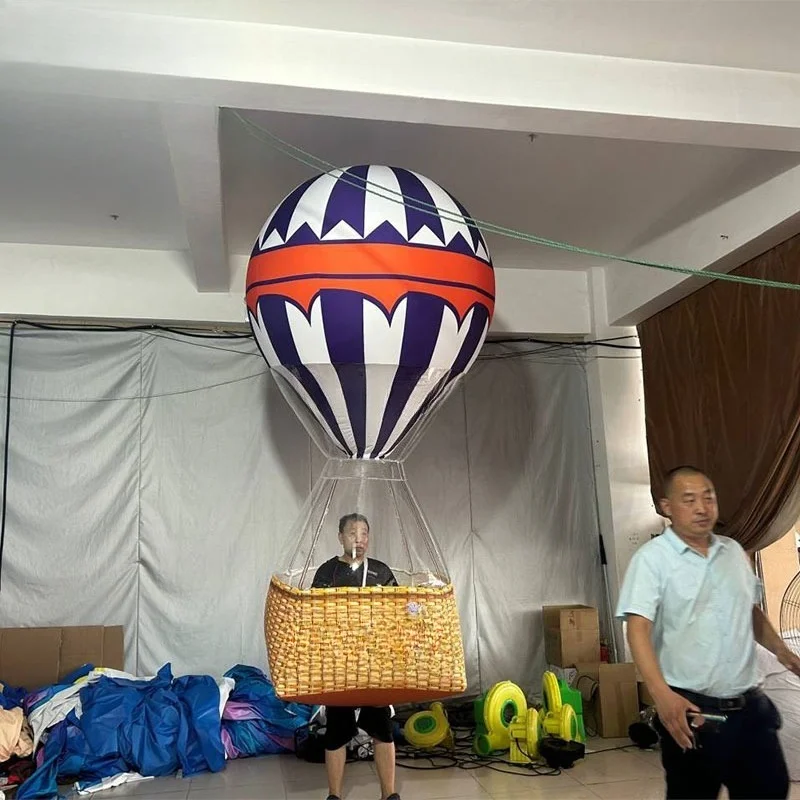 Giant custom outdoor inflatable ball model advertising decoration hot air balloon