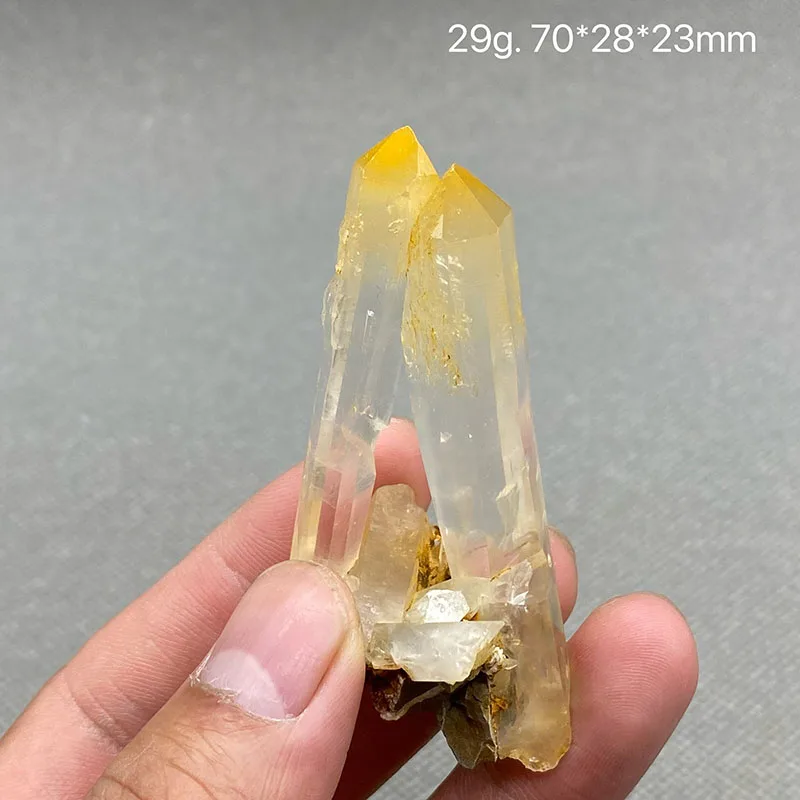 

100% Natural Colombian Mango Crystal Cluster Rough As For Crystal Quartz Stone