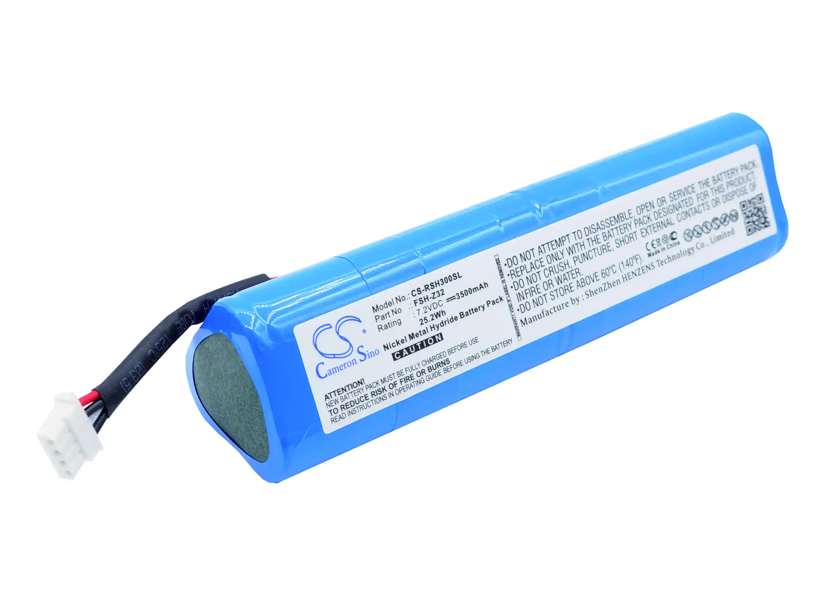 

CS Equipment Survey Test Battery for Rohde&Schwarz FSH-Z32 FSH3 FSH6 FSH18 FSH323 626 Fits FSH-Z32 Ni-MH 7.20V 3500mAh/25.20Wh