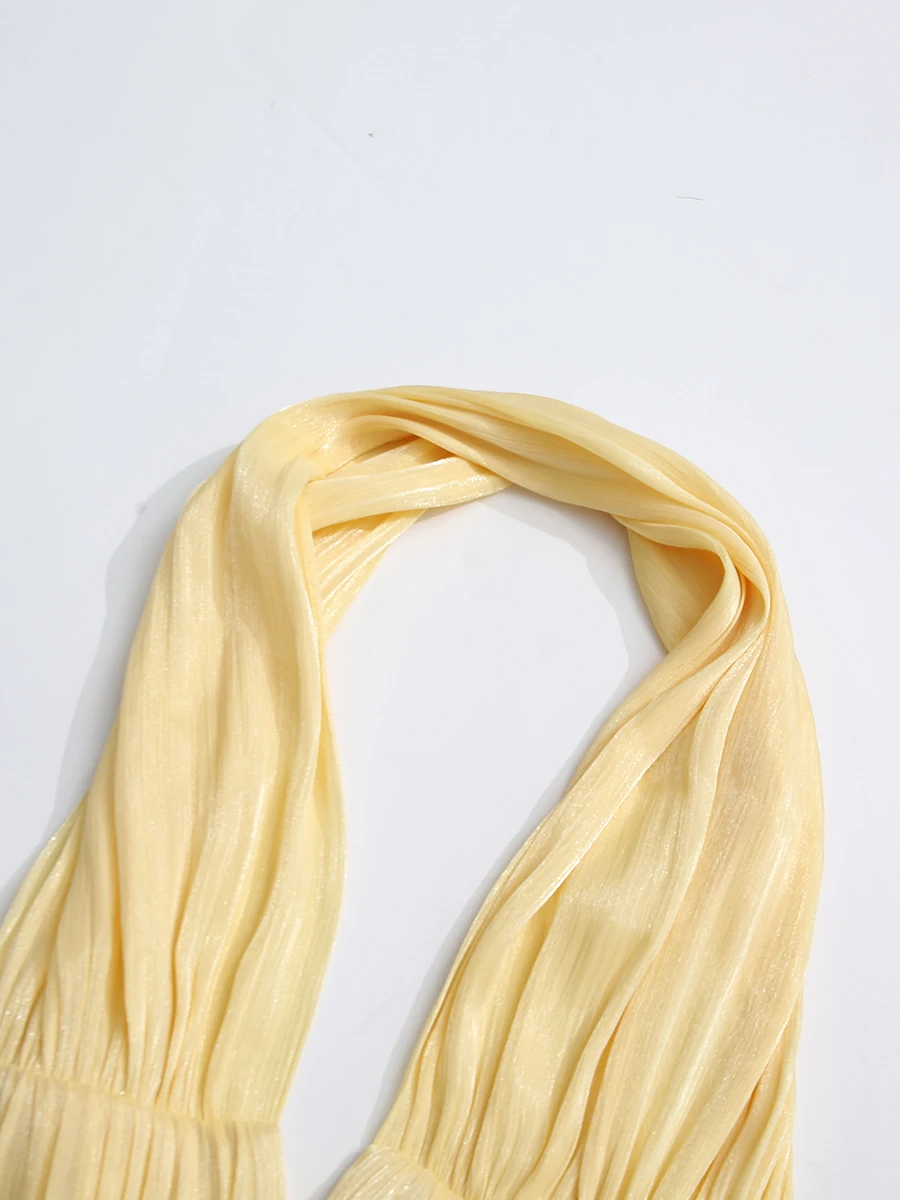 VGH Abiti da sera solidi dimagranti sexy per le donne Scollo a V profondo senza maniche Abito con temperamento alto Wiast Stile moda femminile Nuovo