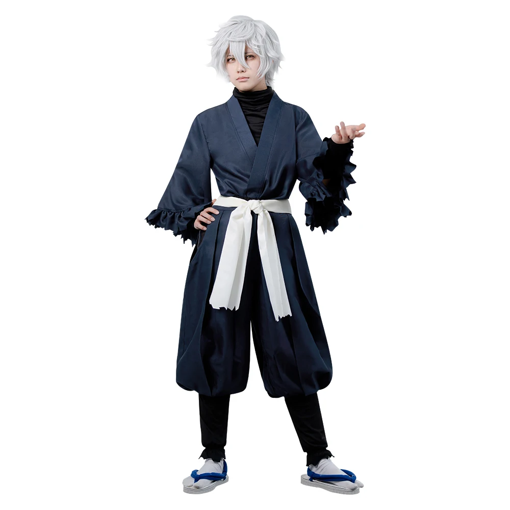 Jigoku-traje de Cosplay de Raku Gabimaru para hombre, accesorios de cinturón de kimono, trajes de fantasía, ropa de fiesta de Carnaval de Halloween, juego de rol