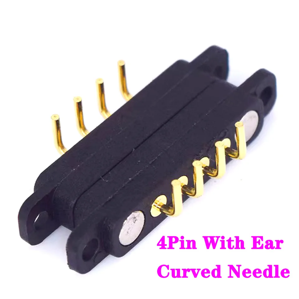 Waterproof DC Magnetic 2 3 4 5 6 7 8 9 10P Spring Loaded Male