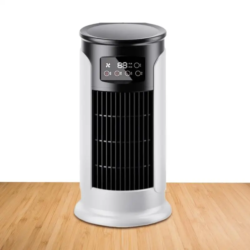 

Portable Air Conditioner Personal Portable Fan Evaporative Air Cooler Quiet Timer Room Cooling Small 300ml Water Tank Personal