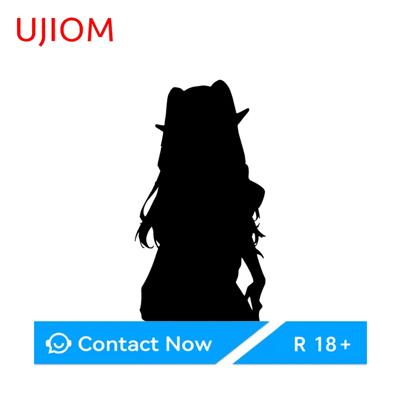 UJIOM Frieren Fern Picture Wall Sticker Bedroom Popular Sunscreen Adhesive Decal Unique Game Room Decor Accessories Toys Hobbies