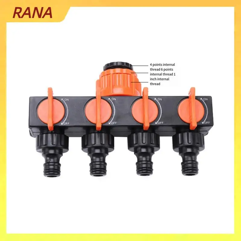 

Универсальный 4-ходовой диспенсер для крана RANA с разъемом 4-ходового клапана включения/выключения, подходит для наружных садов и овощных садов.