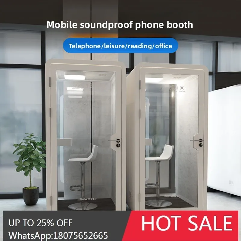 

SGF Mobile Small Soundproof Room Home Recording Studio Singing Practice Room