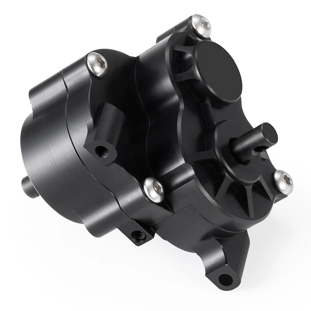 MIBIDAO Metal Gearbox for 1/10 RC Car Redcat Ascent Upgrade Decortion Parts